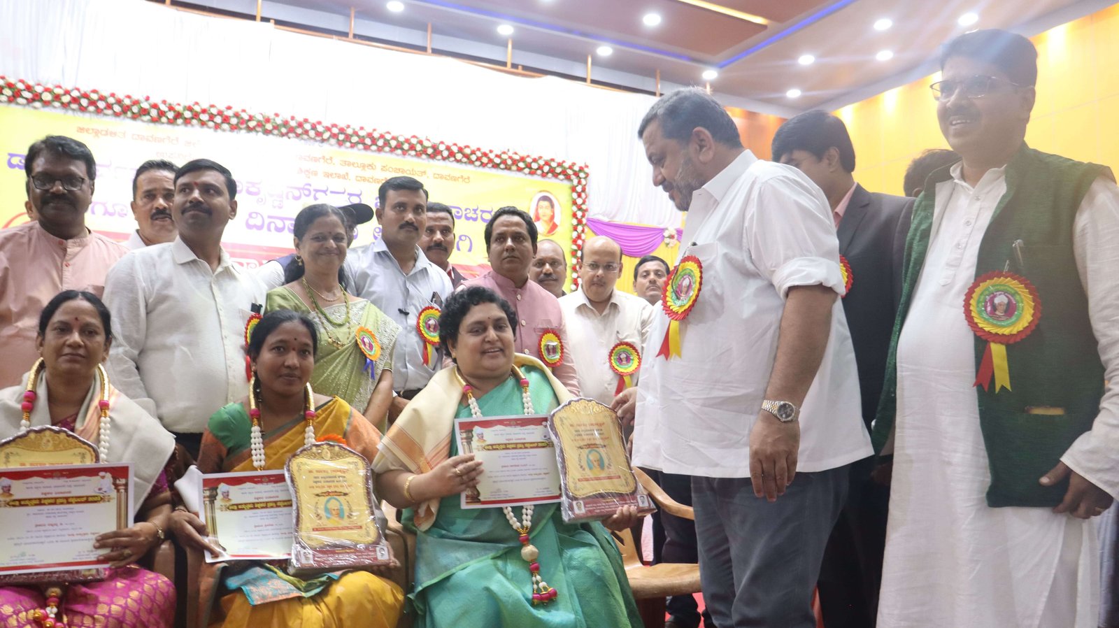 Community Gathering on Stage